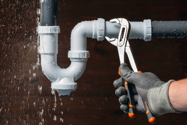 Professional Plumbing technician working in Ector, TX